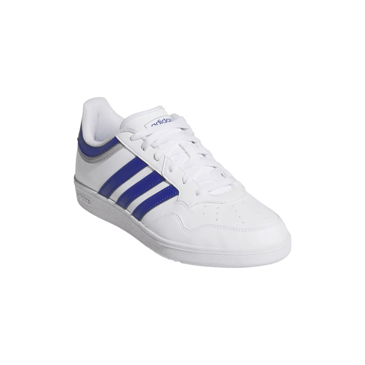 Sneakers bianche da Uomo con dettagli blu HOOPS 4.0 adidas