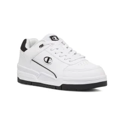 Sneakers bianche da Uomo con logo e dettaglio nero Champion Heritage