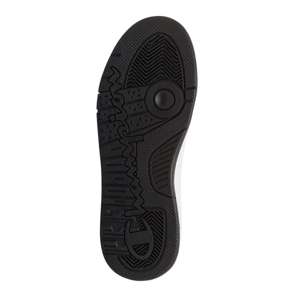 Sneakers bianche da Uomo con logo e dettaglio nero Champion Heritage