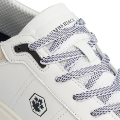 Sneakers bianche da uomo con logo laterale Lumberjack Marvin