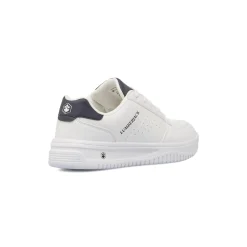 Sneakers bianche da Uomo con logo laterale Lumberjack