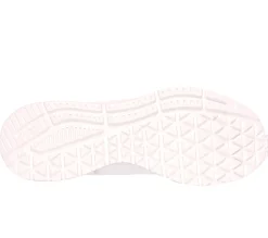 Sneakers bianche da uomo con sottopiede Memory Foam Skechers Uno Lite