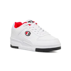 Sneakers bianche da Uomo con dettaglio logo laterale Champion Heritage Low