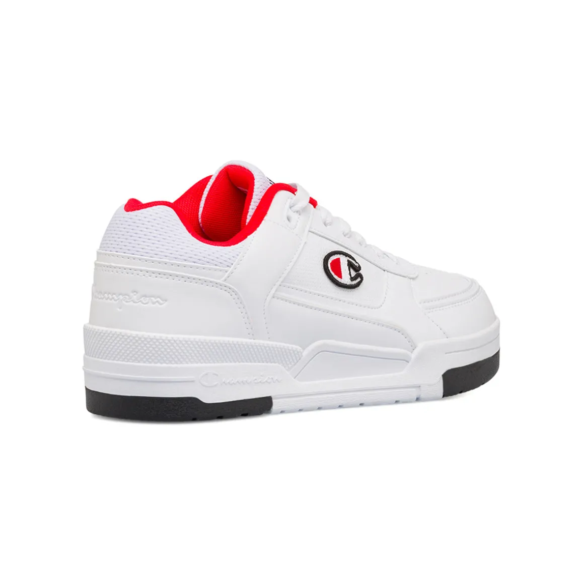 Sneakers bianche da Uomo con dettaglio logo laterale Champion Heritage Low