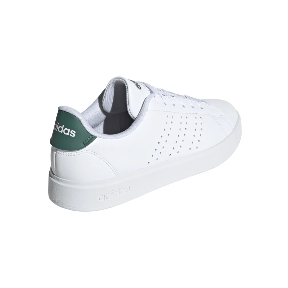 Sneakers bianche da Uomo adidas Advantage 2.0 con dettagli traforati
