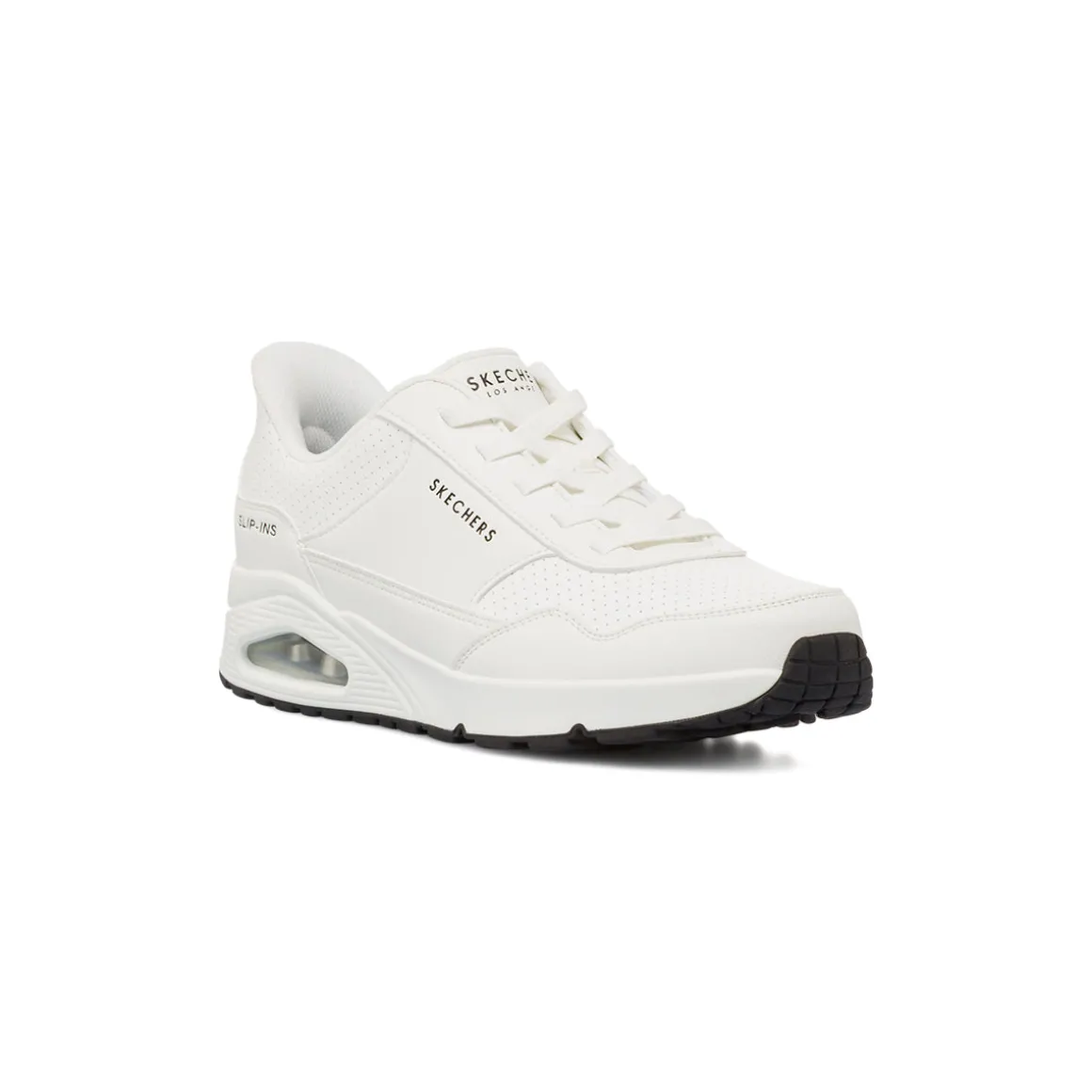 Sneakers bianche da Uomo Skechers Uno Slip-Ins