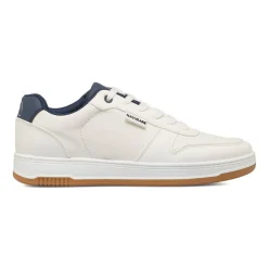 Sneakers bianche da Uomo con inserti in contrasto Navigare