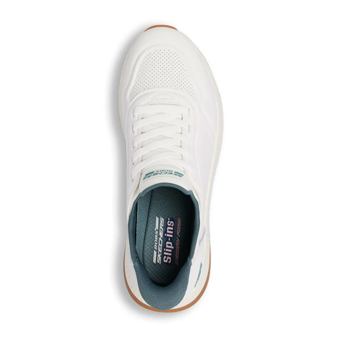 Sneakers bianche da Uomo Skechers BOBS SQUAD 4