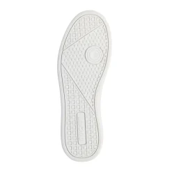 Sneakers bianche da uomo con dettagli verde e logo Ducati Slick