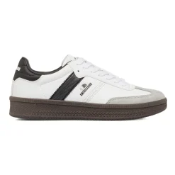 Sneakers bianche da Uomo con banda laterale Americanino