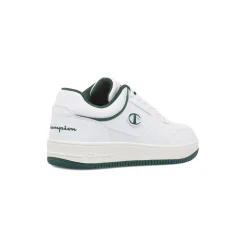 Sneakers bianche da uomo e dettagli verdi Champion RD18 Low
