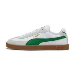 Sneakers bianche da Uomo con dettaglio logo verde Puma Club II Era