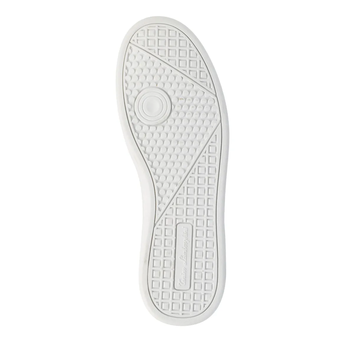 Sneakers bianche da Uomo con dettaglio verde Tonino Lamborghini