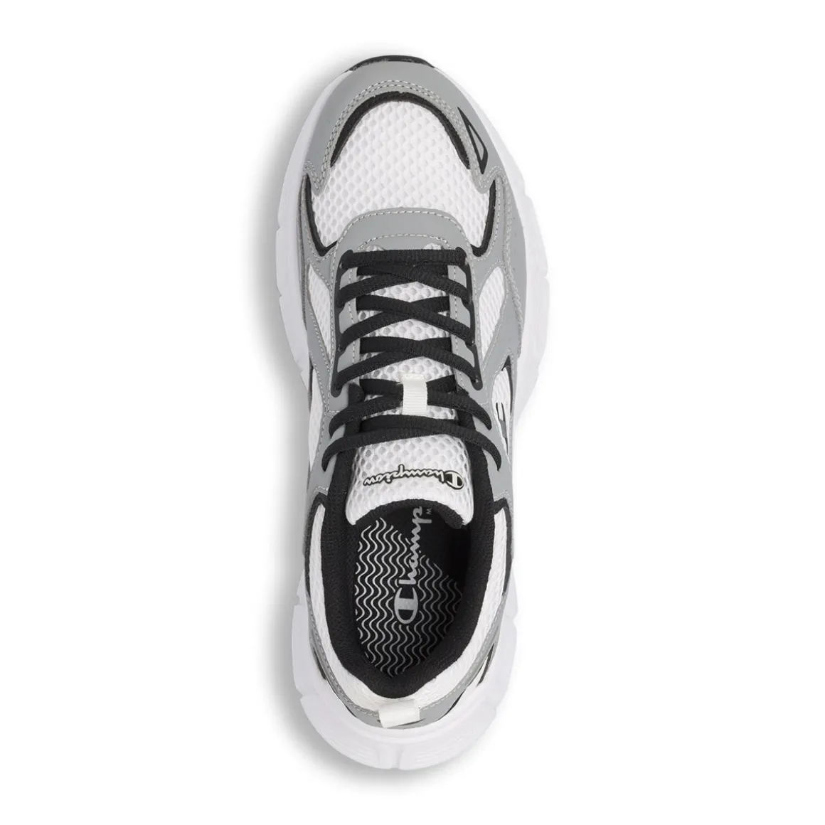 Sneakers Bianche da uomo in tessuto Mesh Champion RT25