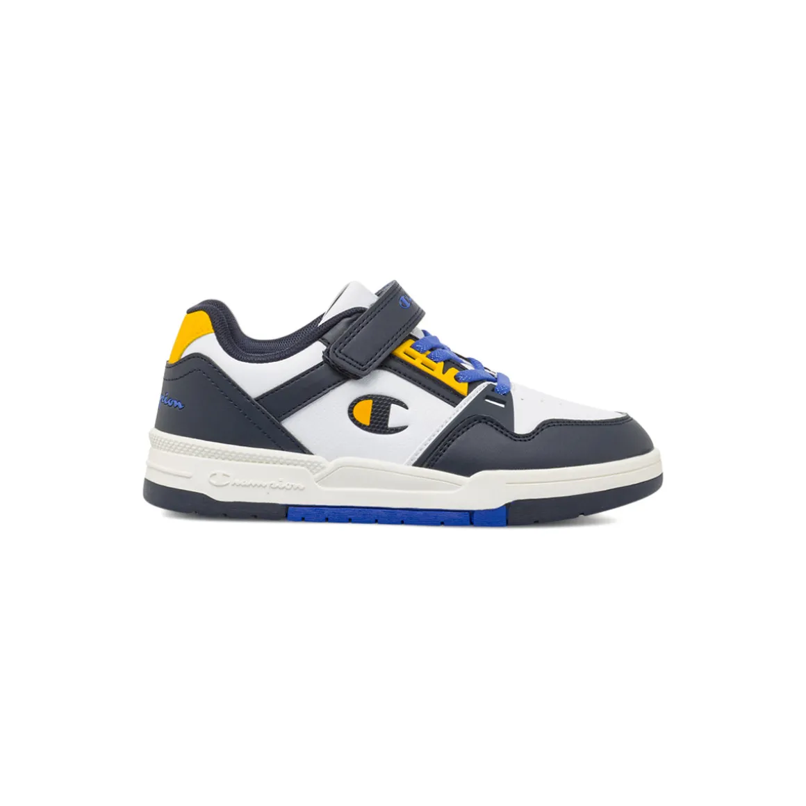 Sneakers bianche e blu da Ragazzo con strappo Champion Eritage Evolve