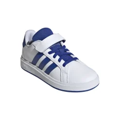 Sneakers bianche e blu da Ragazzo adidas GRAND COURT 00s EL C