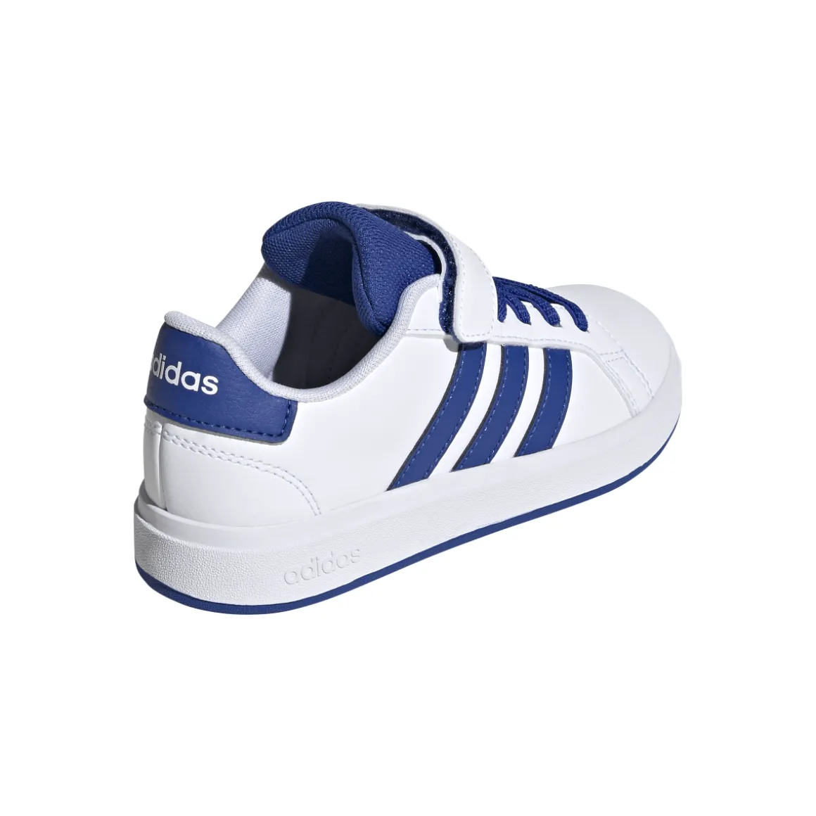 Sneakers bianche e blu da Ragazzo adidas GRAND COURT 00s EL C