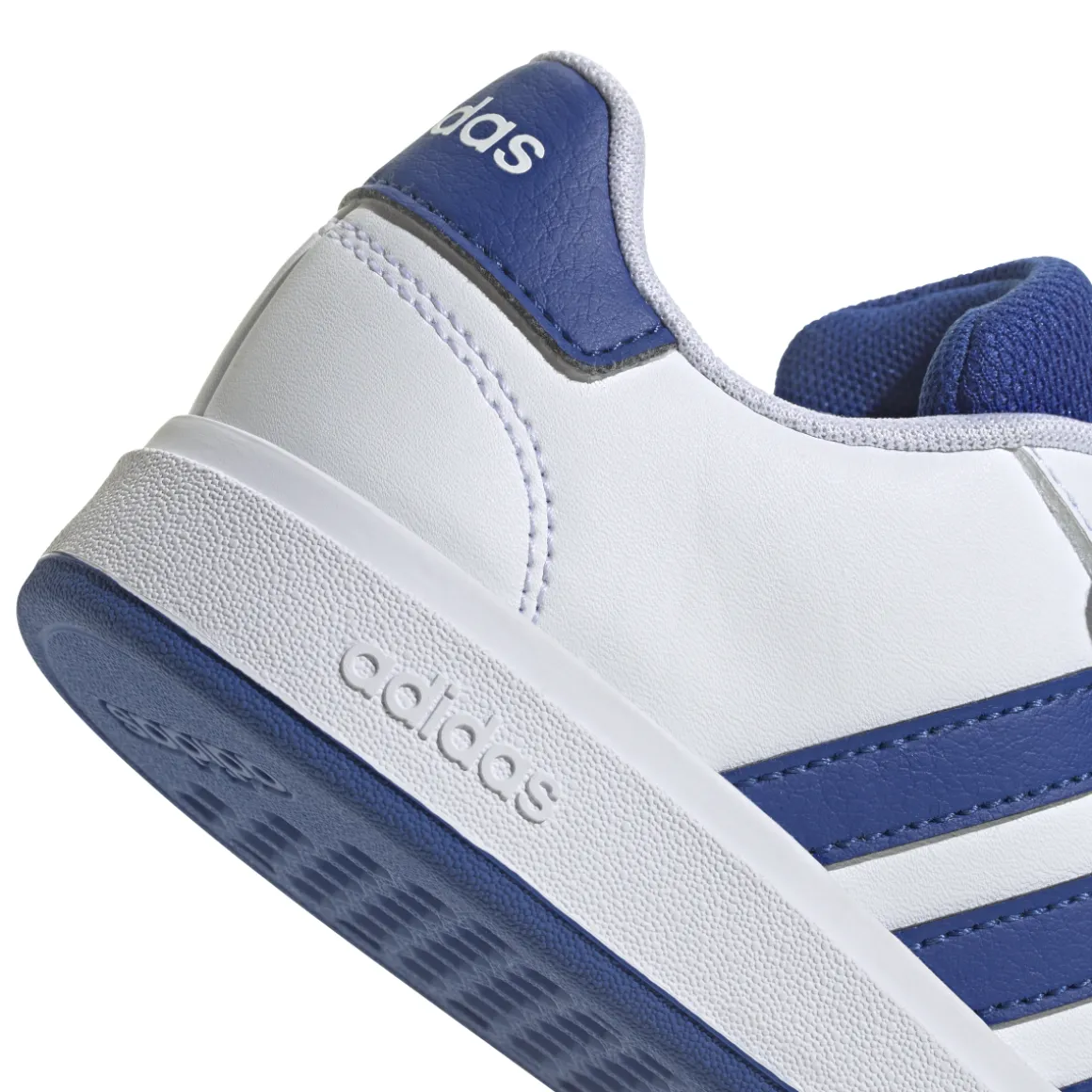 Sneakers bianche e blu da Ragazzo adidas GRAND COURT 00s EL C