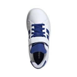 Sneakers bianche e blu da Ragazzo adidas GRAND COURT 00s EL C