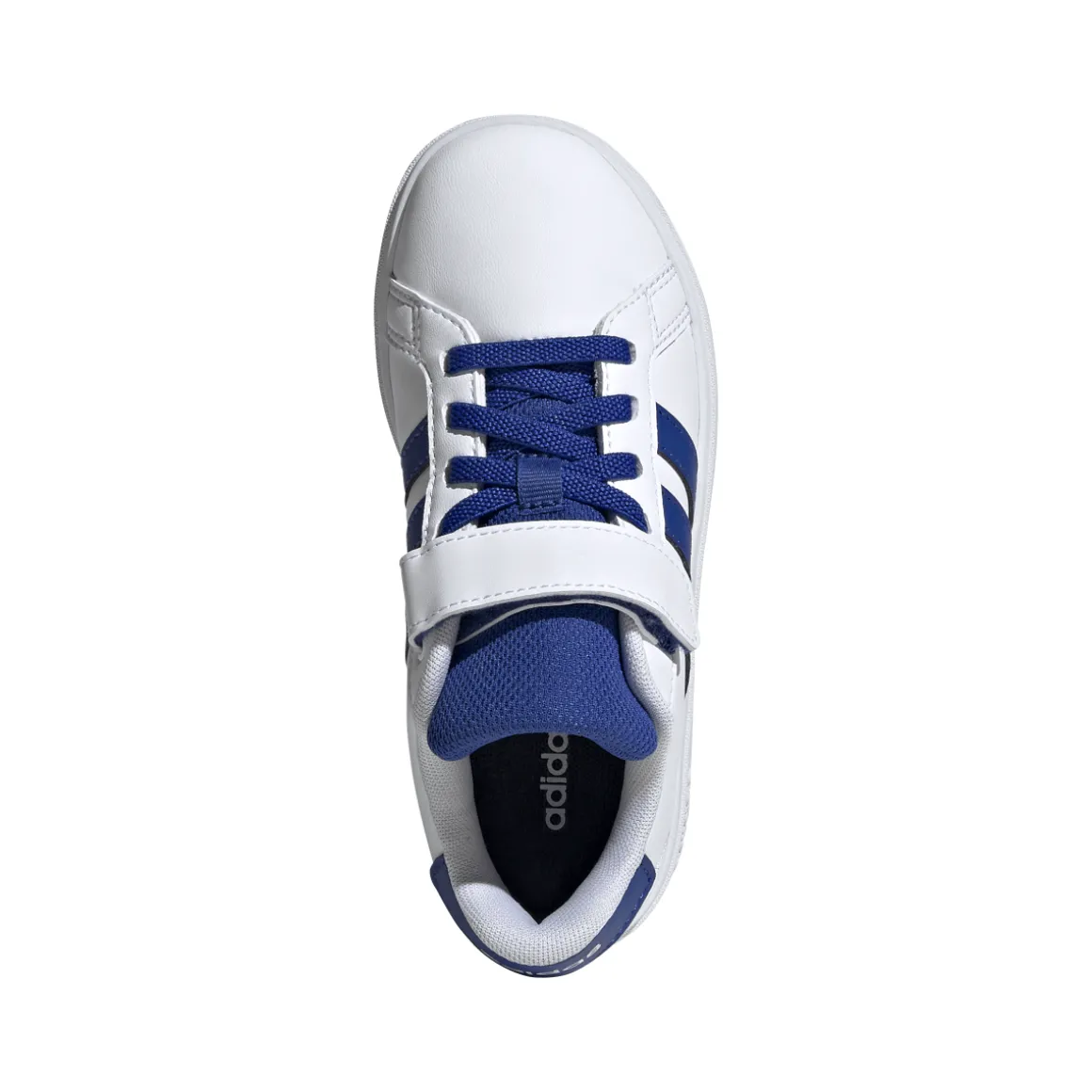 Sneakers bianche e blu da Ragazzo adidas GRAND COURT 00s EL C