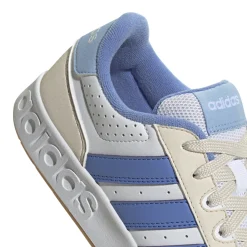 Sneakers bianche e blu da Ragazzo adidas BREAKBASE J