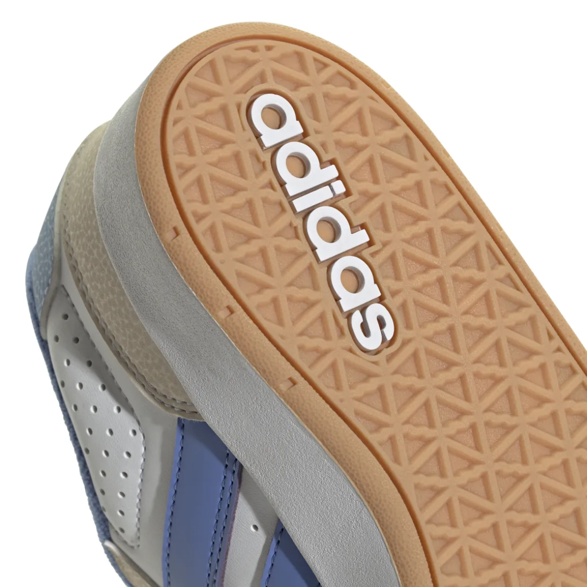 Sneakers bianche e blu da Ragazzo adidas BREAKBASE J