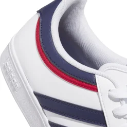 Sneakers bianche e blu navy da Uomo HOOPS 4.0 adidas