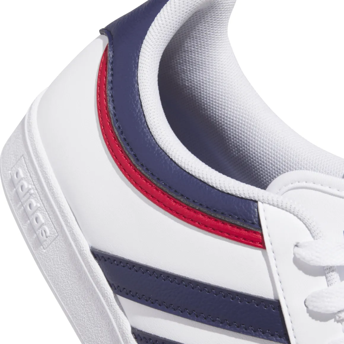 Sneakers bianche e blu navy da Uomo HOOPS 4.0 adidas