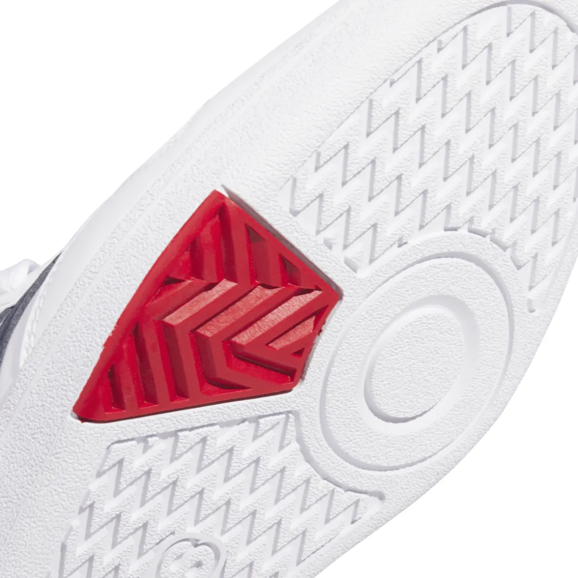 Sneakers bianche e blu navy da Uomo HOOPS 4.0 adidas