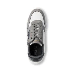 Sneakers bianche e grigie da Donna con zip Lora Ferres