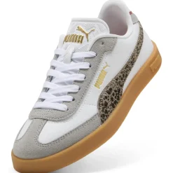 Sneakers bianche e grigio da Donna con stampa animalier Club II Era Animal Flair Puma