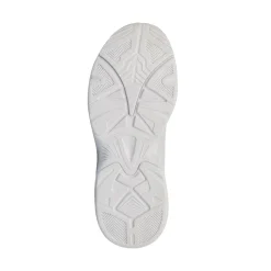 Sneakers bianche e grigio chiaro da ragazzo con dettagli gialli Champion Count B GS