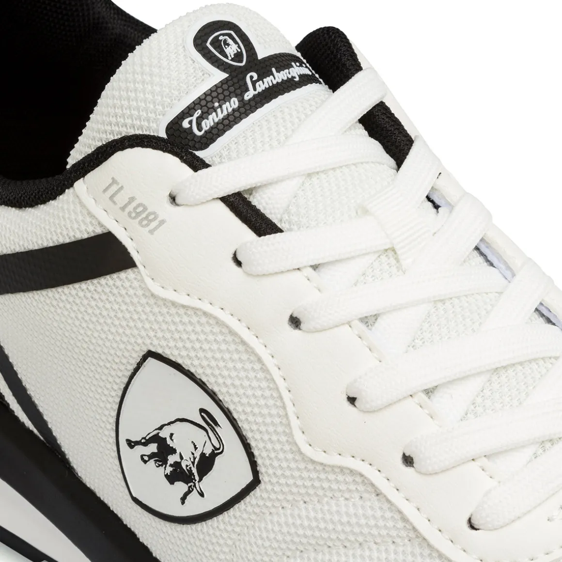 Sneakers bianche e nere da Uomo Tonino Lamborghini ThunderPulse Exclusive