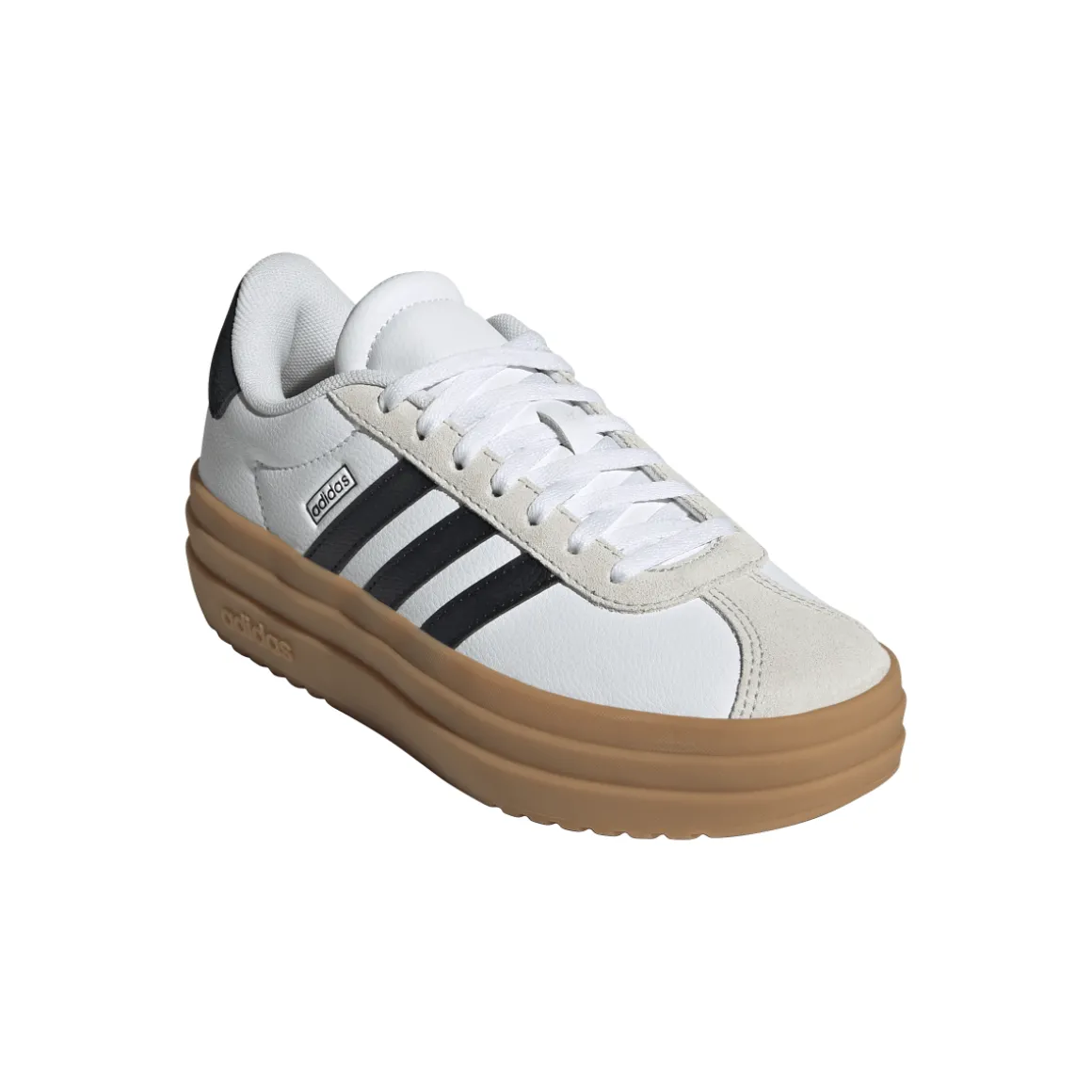 Sneakers bianche e nere da Ragazza adidas VL COURT BOLD J
