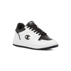 Sneakers bianche e nere da donna con logo Champion 2.0 Low