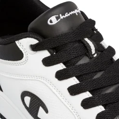 Sneakers bianche e nere da donna con logo Champion 2.0 Low