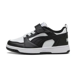 Sneakers bianche e nere da Bambino con chiusura a strappo Puma