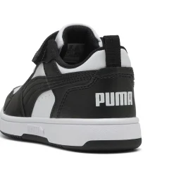 Sneakers bianche e nere da Bambino con chiusura a strappo Puma