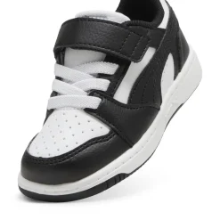 Sneakers bianche e nere Primi passi Bambino con strappo Puma Rebound
