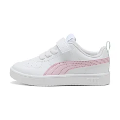 Sneakers bianche e rosa da Bambina con logo Puma Rickie