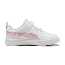 Sneakers bianche e rosa da Bambina con logo Puma Rickie