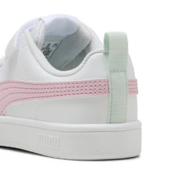 Sneakers bianche e rosa da Bambina con logo Puma Rickie