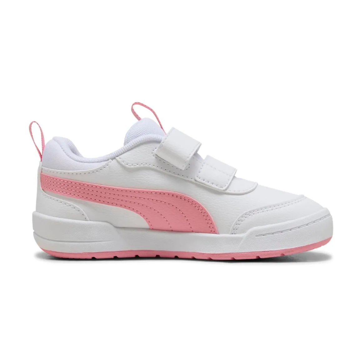 Sneakers bianche e rosa da Bambina con strappo Puma Multiflex 2