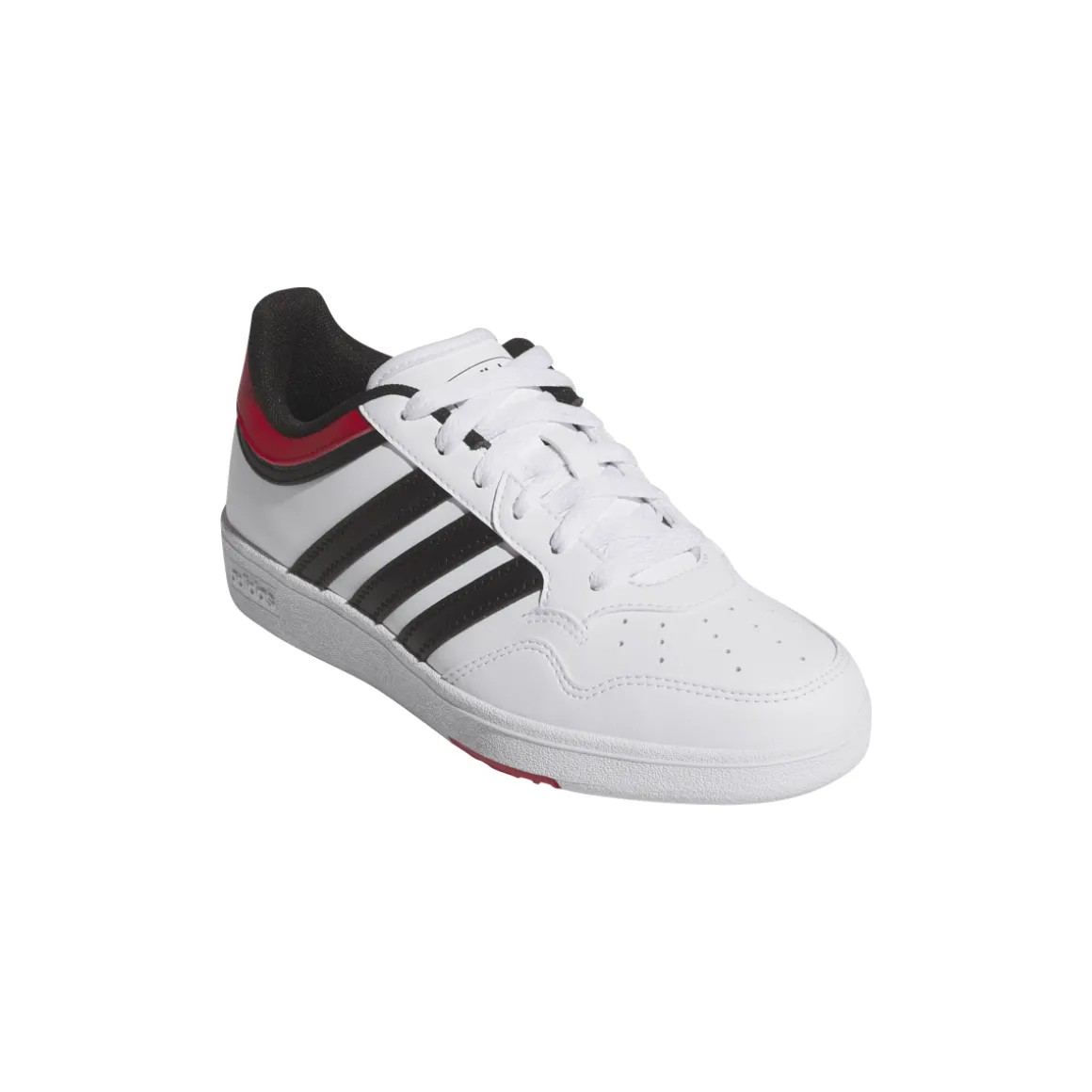 Sneakers bianche e rosse da Ragazzo adidas Hoops 4.0