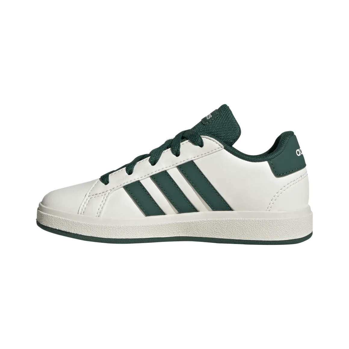 Sneakers bianche e verdi da Ragazzo adidas Grand Court 2.0