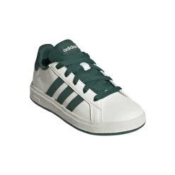 Sneakers bianche e verdi da Ragazzo adidas Grand Court 2.0