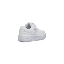 Sneakers bianche primi passi da bambino con logo laterale Champion Rebound Low B Td