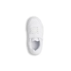 Sneakers bianche primi passi da bambino con logo laterale Champion Rebound Low B Td