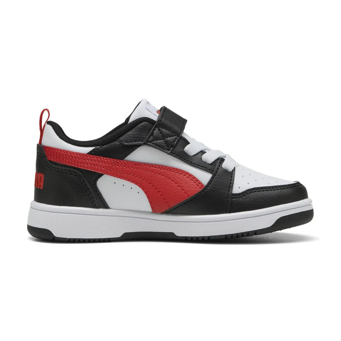 Sneakers bianco e nero da Bambino con strappo Puma Rebound v6