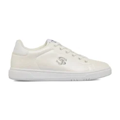 Sneakers Bianco off-white da Donna con logo Swish Jeans